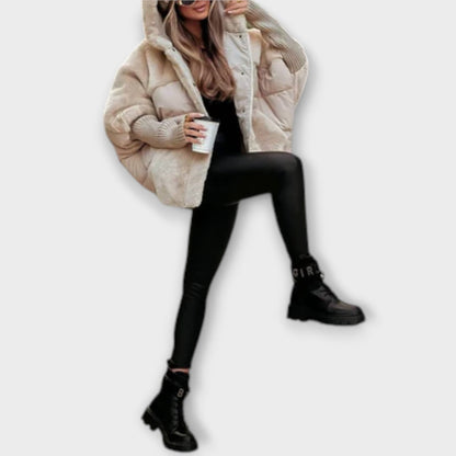 Warm insulated waterproof winter jacket for women | AVA - 12