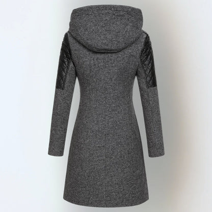 Warm hooded zip casual winter jacket for women | Jasneet -7