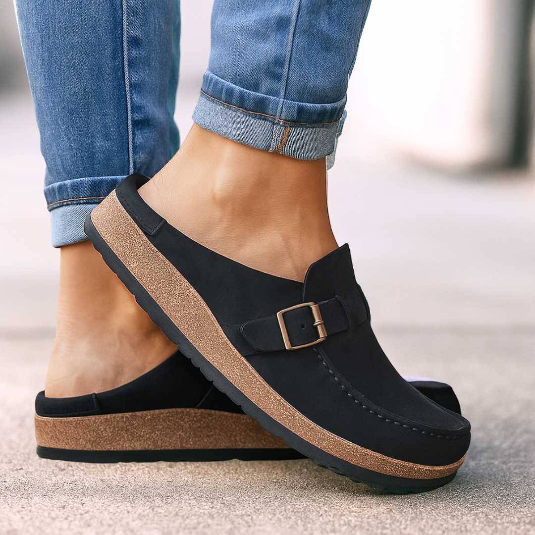 Elegant orthopaedic wedge sandals for women | Brisa -4