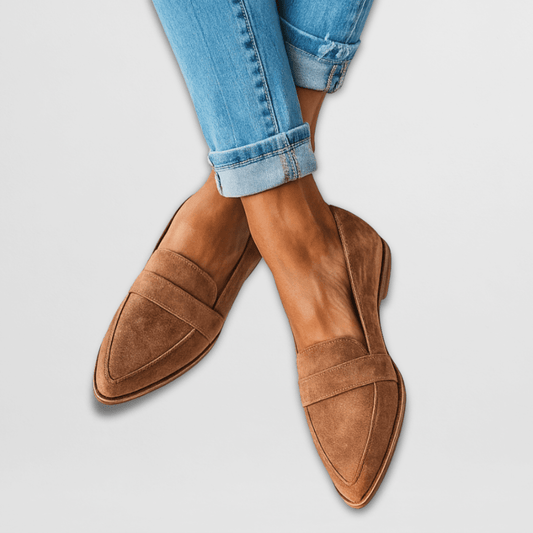 Comfortable orthopedic slip-on loafers for women | Helen - 1