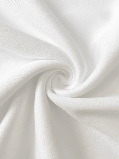 Sleeveless gauze pleated round-neck evening maxi dress for women - 11
