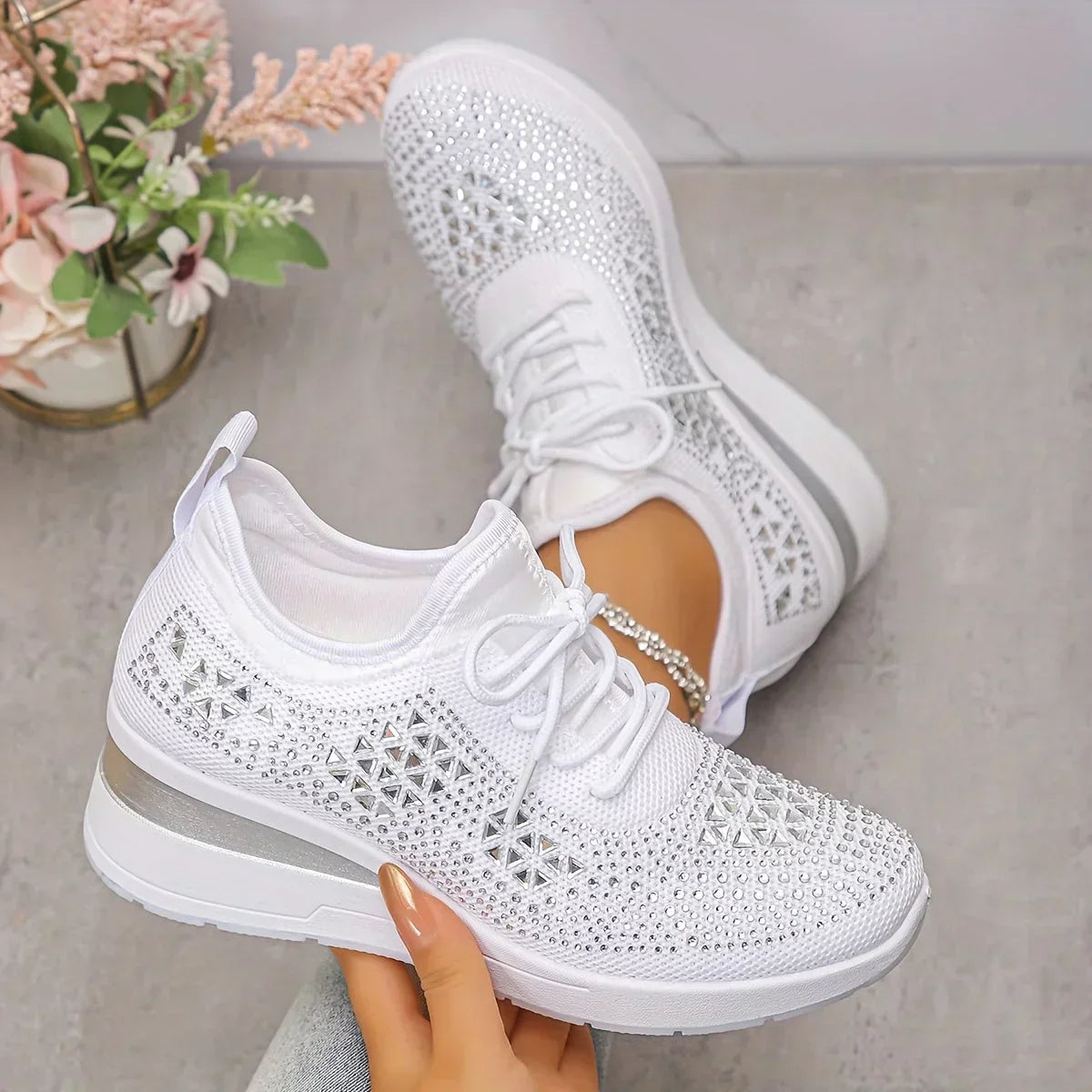 Classic orthopedic everyday slip-on trainers for women | Bonnie -1