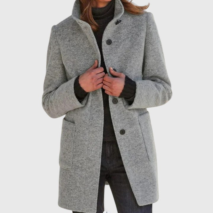 Classic Mid Length Coat Stylish For Women | Ardelia