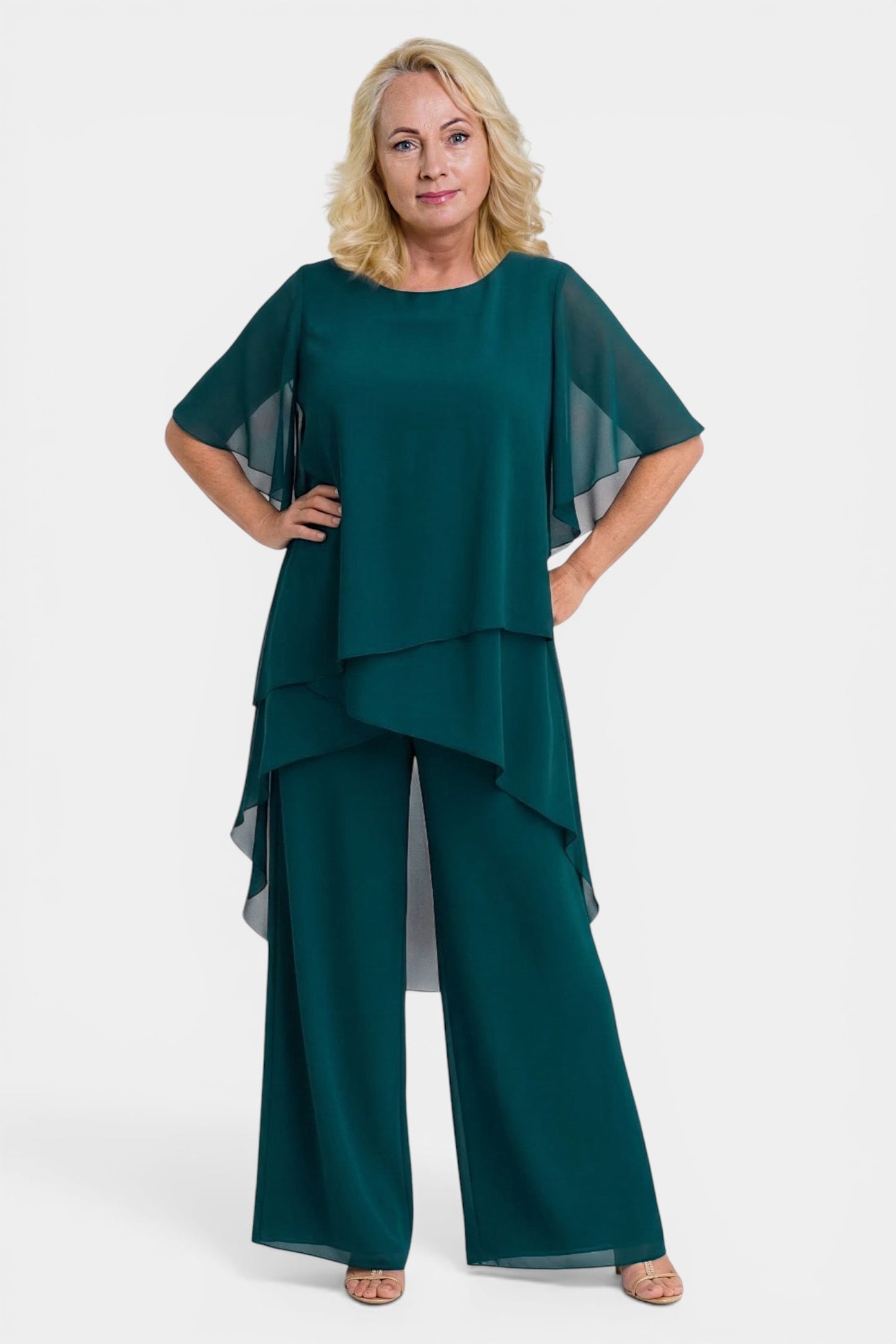 Elegant everyday relaxed two-piece co-ord set for women | Elara -4