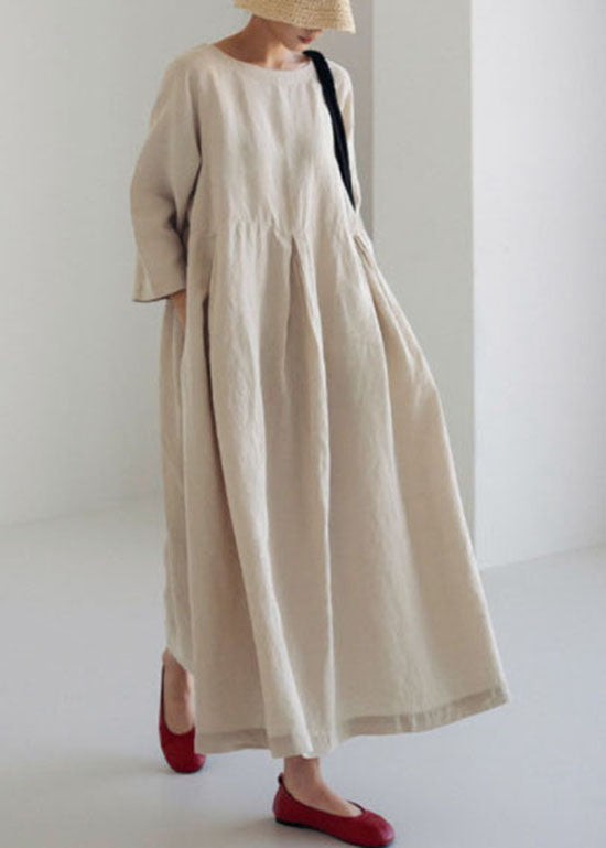 Unique patchwork everyday casual dress for women - 1