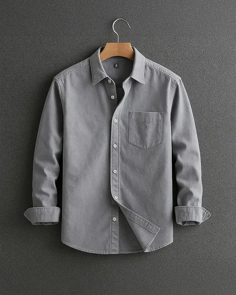 Classic Button Down Shirt Refined for Men | Rafael