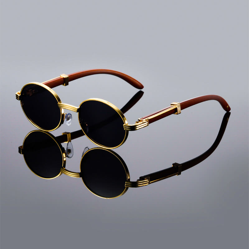 Classic retro tinted sunglasses for men | Lorenzo - 5
