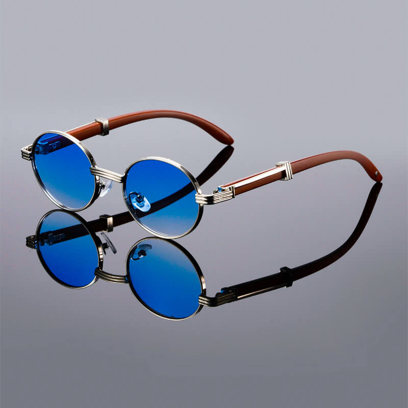Classic retro tinted sunglasses for men | Lorenzo - 1