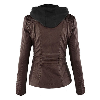 Classic leather everyday jacket for women | SOPHIE - 11
