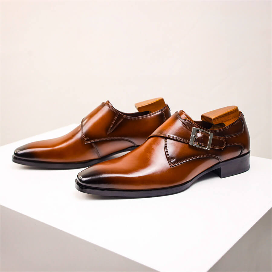 Comfortable leather everyday shoes for men | Carlo - 1