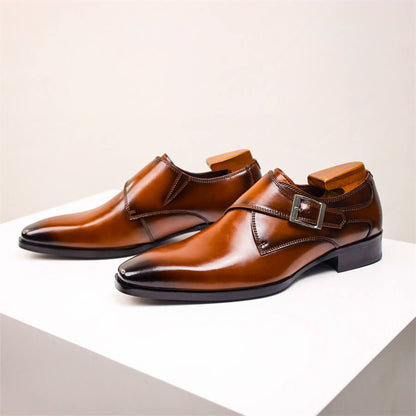 Comfortable leather everyday shoes for men | Carlo - 1