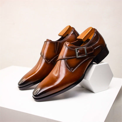 Comfortable leather everyday shoes for men | Carlo - 3