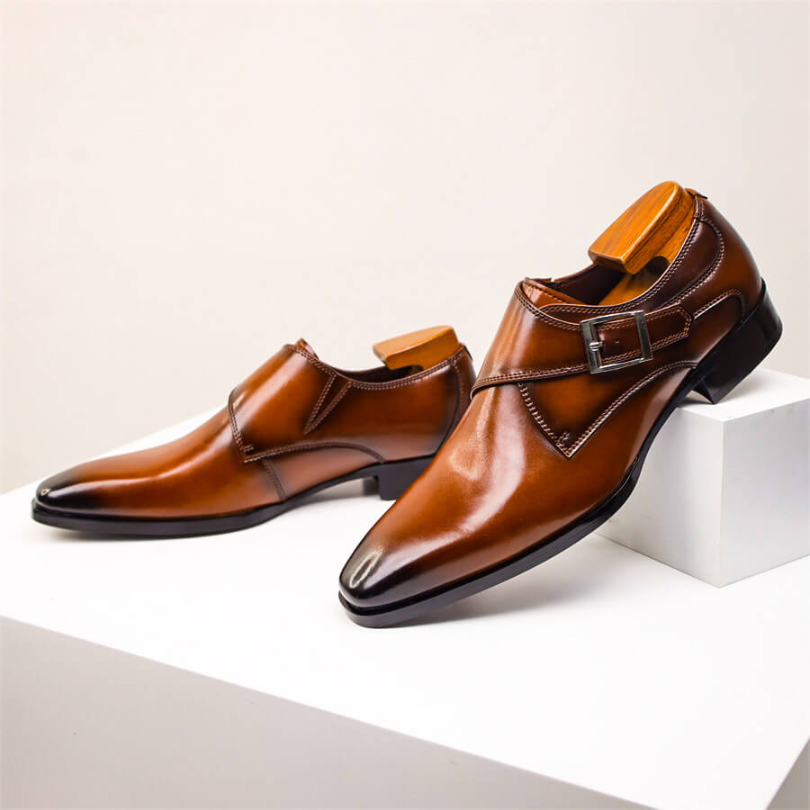 Comfortable leather everyday shoes for men | Carlo - 7