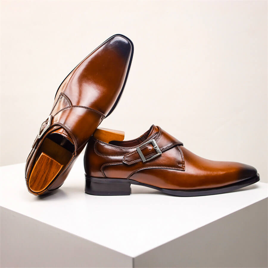 Comfortable leather everyday shoes for men | Carlo - 5