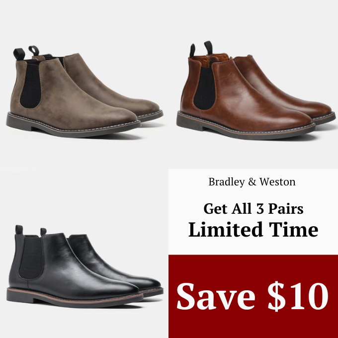 Classic leather chelsea boots for men | Ridgeway - 14