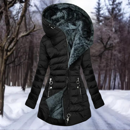 Luxurious cosy faux fur winter coat for women | Laura - 4