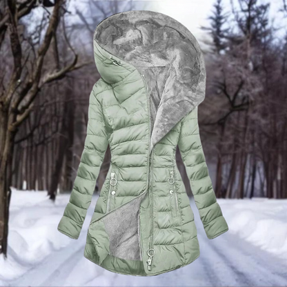 Luxurious cosy faux fur winter coat for women | Laura - 1