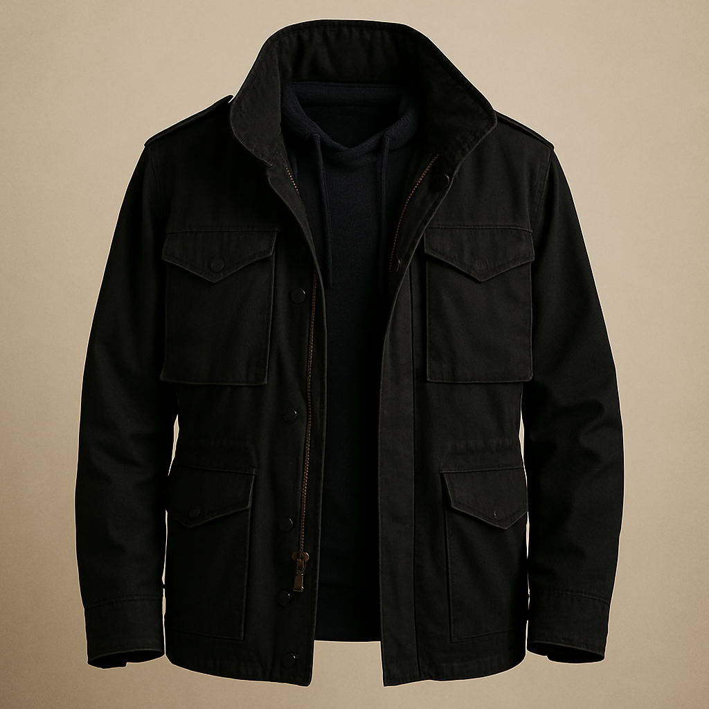 Classic military-style field jacket for men | Men’s - 3