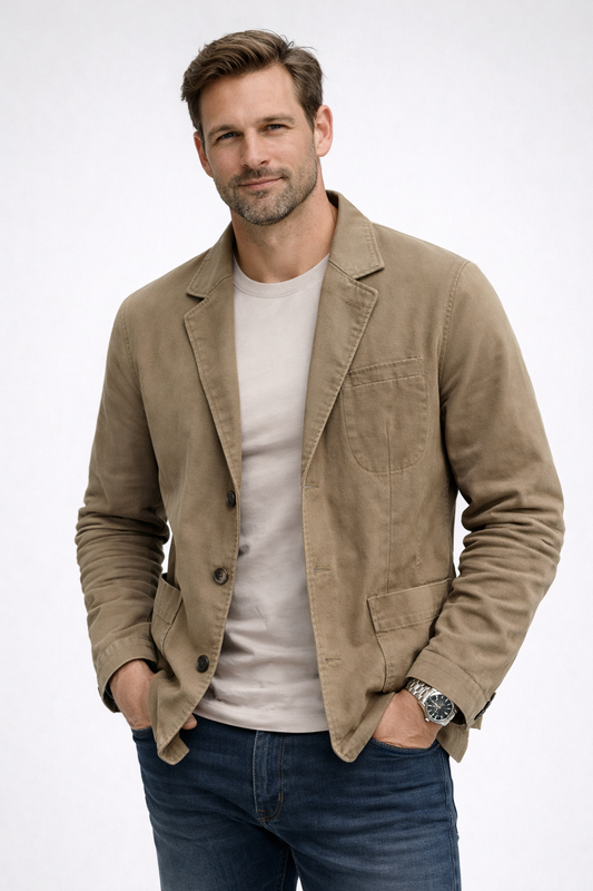 Classic tailored casual everyday blazer for men | Harbor Ridge