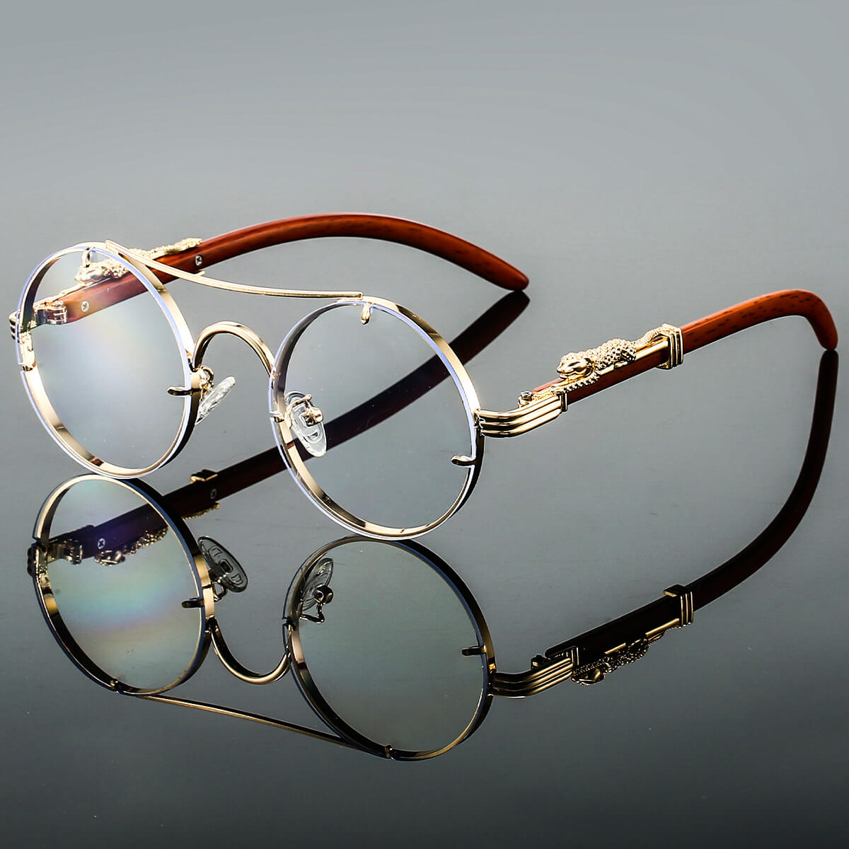 Classic retro tinted sunglasses for men | Panthera - 7