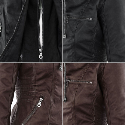 Classic leather everyday jacket for women | SOPHIE - 20