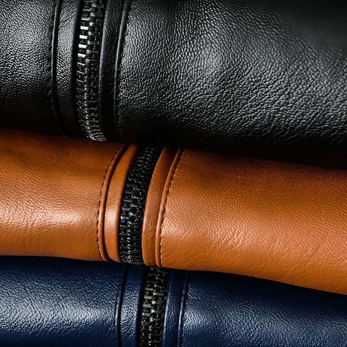 Classic leather everyday jacket for men | Lorenzo - 6