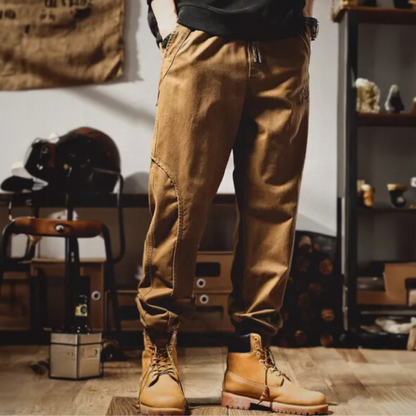 Tapered Utility Cargo Trousers Versatile for Men | Railey