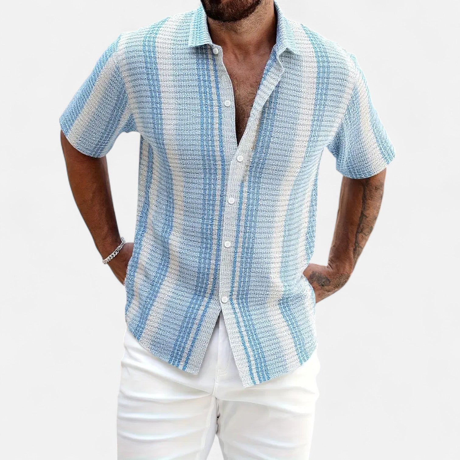 Cotton Blend Shirt -1