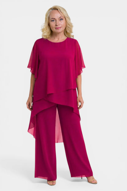Elegant everyday relaxed two-piece co-ord set for women | Elara -10
