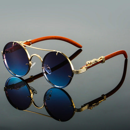 Classic retro tinted sunglasses for men | Panthera - 1