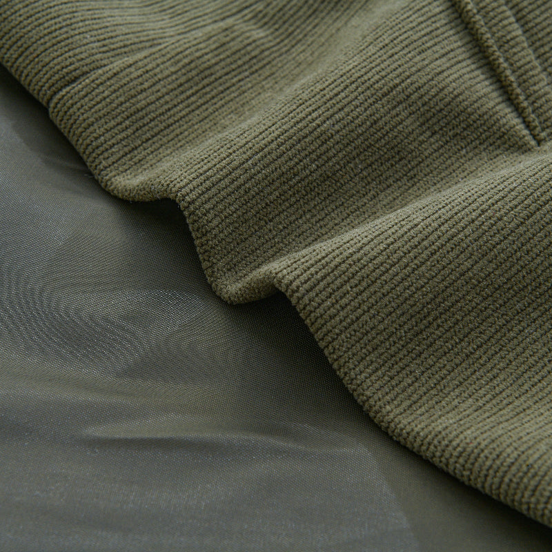Smart corduroy slim-fit coat for men | Emerson - 6