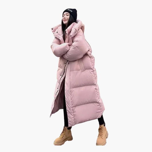 Warm longline insulated puffer coat for men - 1