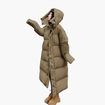 Warm longline insulated puffer coat for men - 2