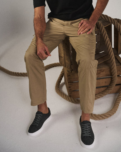 Relaxed fit everyday cargo trousers for men | Hampton - 3