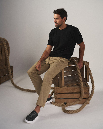 Relaxed fit everyday cargo trousers for men | Hampton - 5