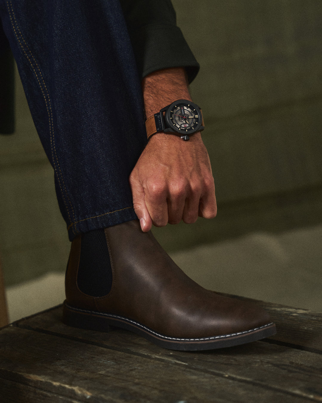 Classic leather chelsea boots for men | Ridgeway - 4