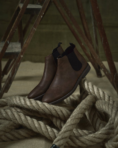 Classic leather chelsea boots for men | Ridgeway - 5