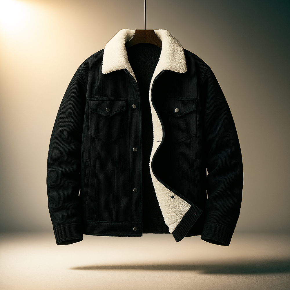 Smart corduroy everyday jacket for men | Hudson - 7