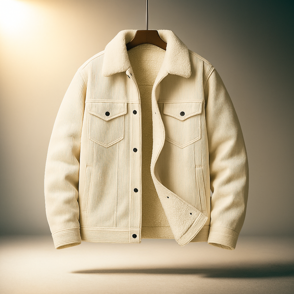 Smart corduroy everyday jacket for men | Hudson - 9
