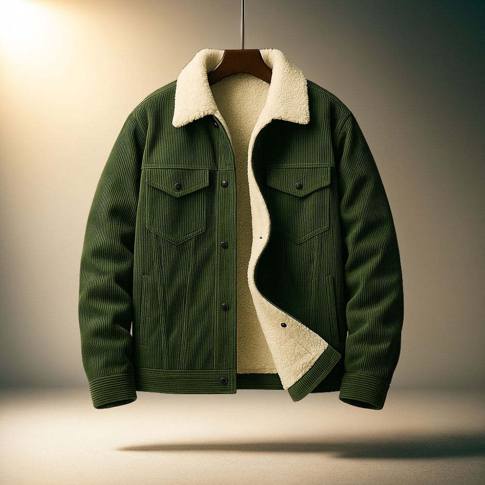 Smart corduroy everyday jacket for men | Hudson - 5