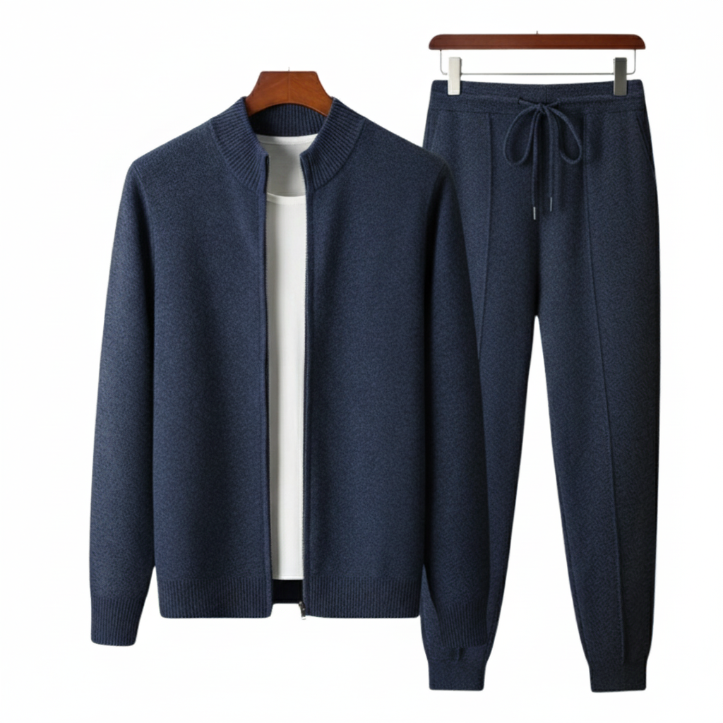 Classic tailored two-piece suit for men -13