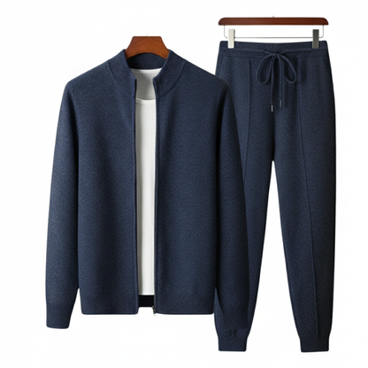 Classic tailored two-piece suit for men -13