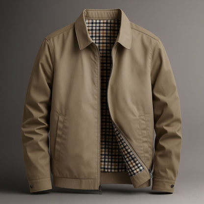 Zip Front Utility Jacket Stylish for Men | Hadley
