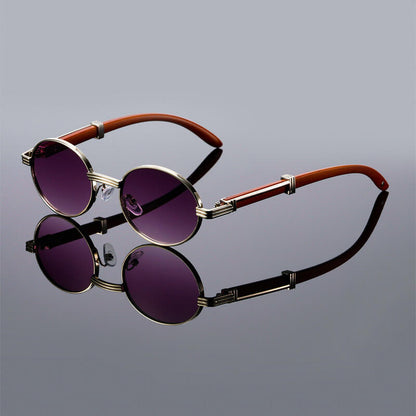 Classic retro tinted sunglasses for men | Lorenzo - 4