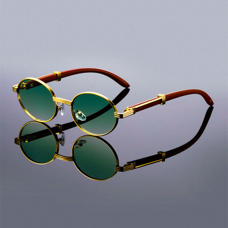 Classic retro tinted sunglasses for men | Lorenzo - 2