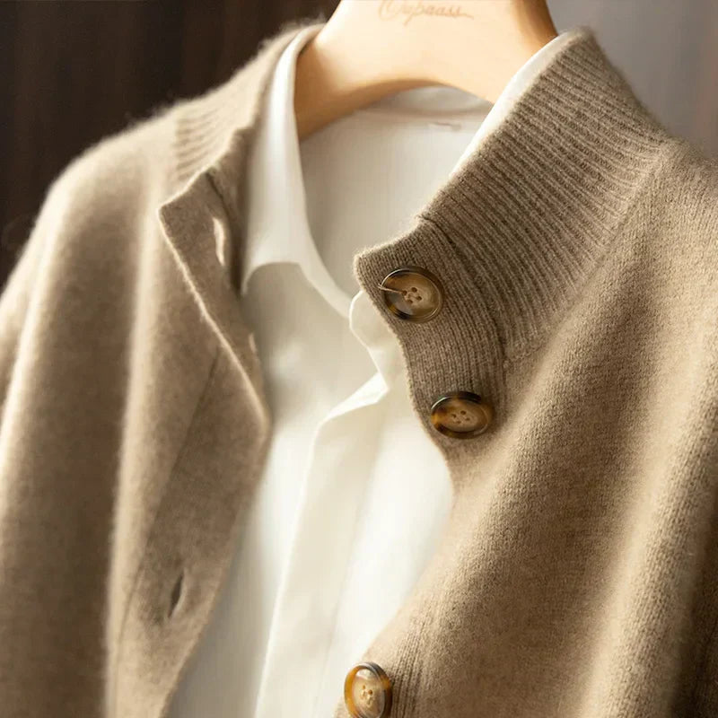 Button Front Knit Cardigan Cozy for Women | Elise