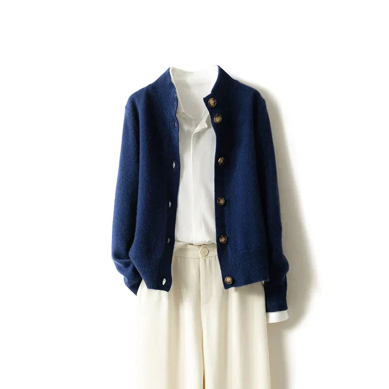 Button Front Knit Cardigan Cozy for Women | Elise