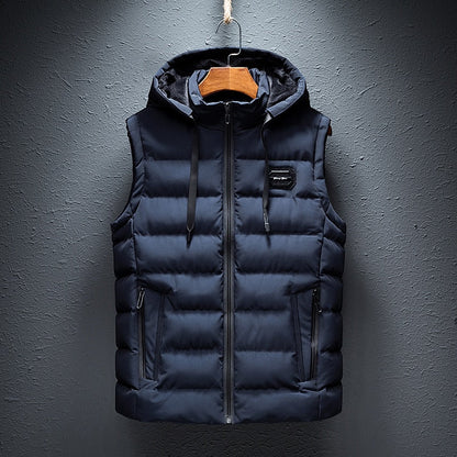 Padded Hooded Gilet Vest Stylish For Men | Kaedon