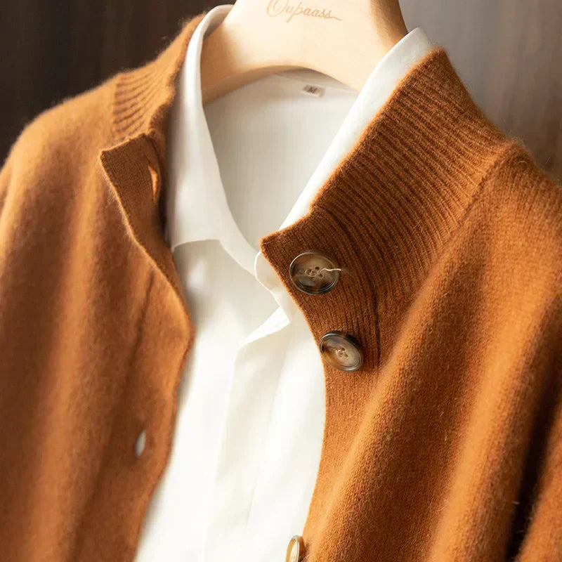 Button Front Knit Cardigan Cozy for Women | Elise