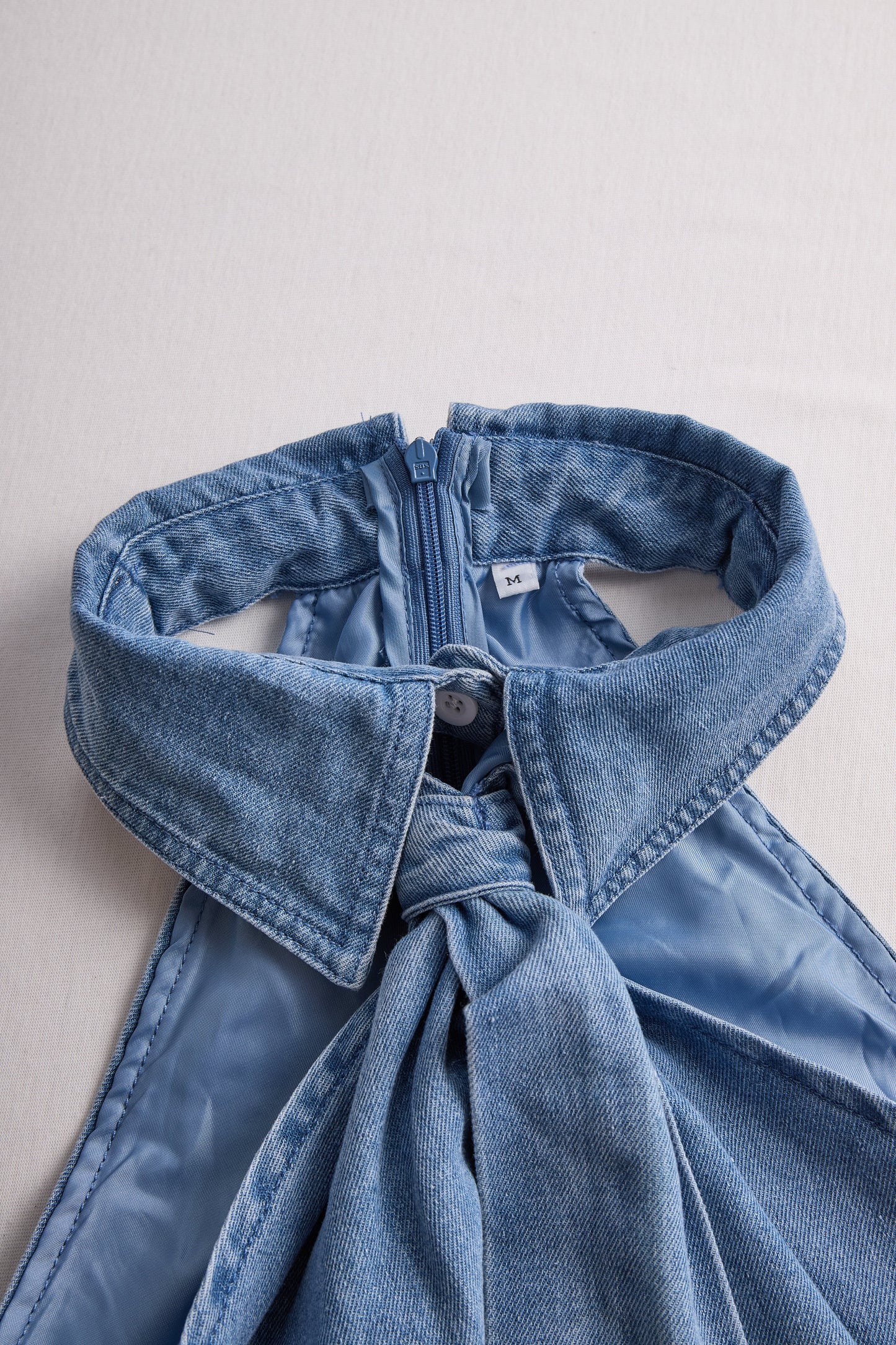 Chic sleeveless halter everyday blouse for women - 11